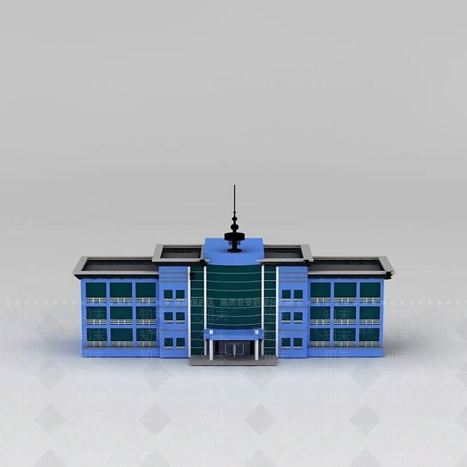 现代其他建筑外观3D模型下载【ID:1186350994】