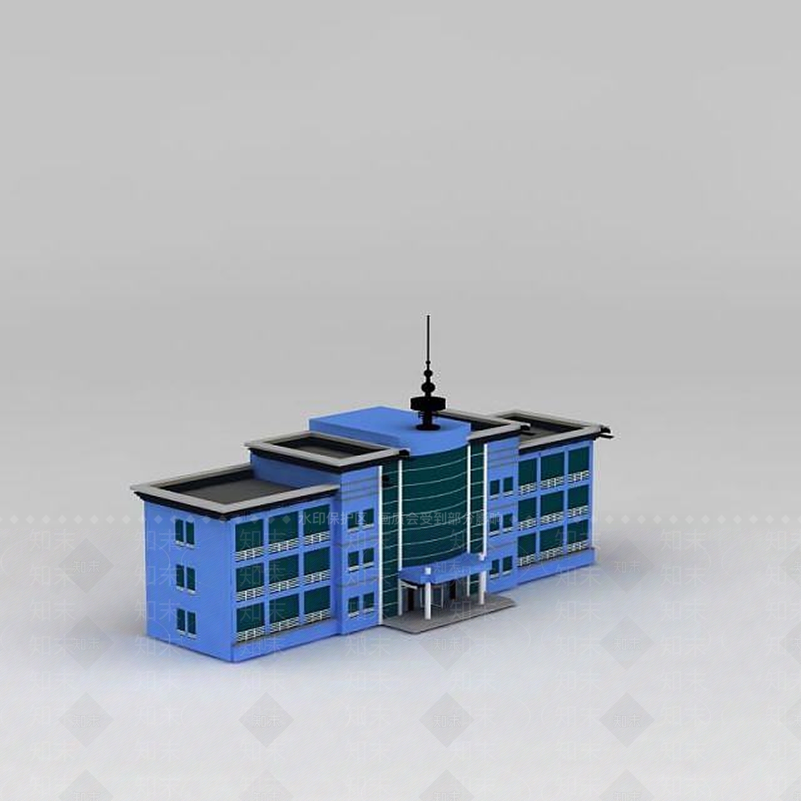 现代其他建筑外观3D模型下载【ID:1186350994】