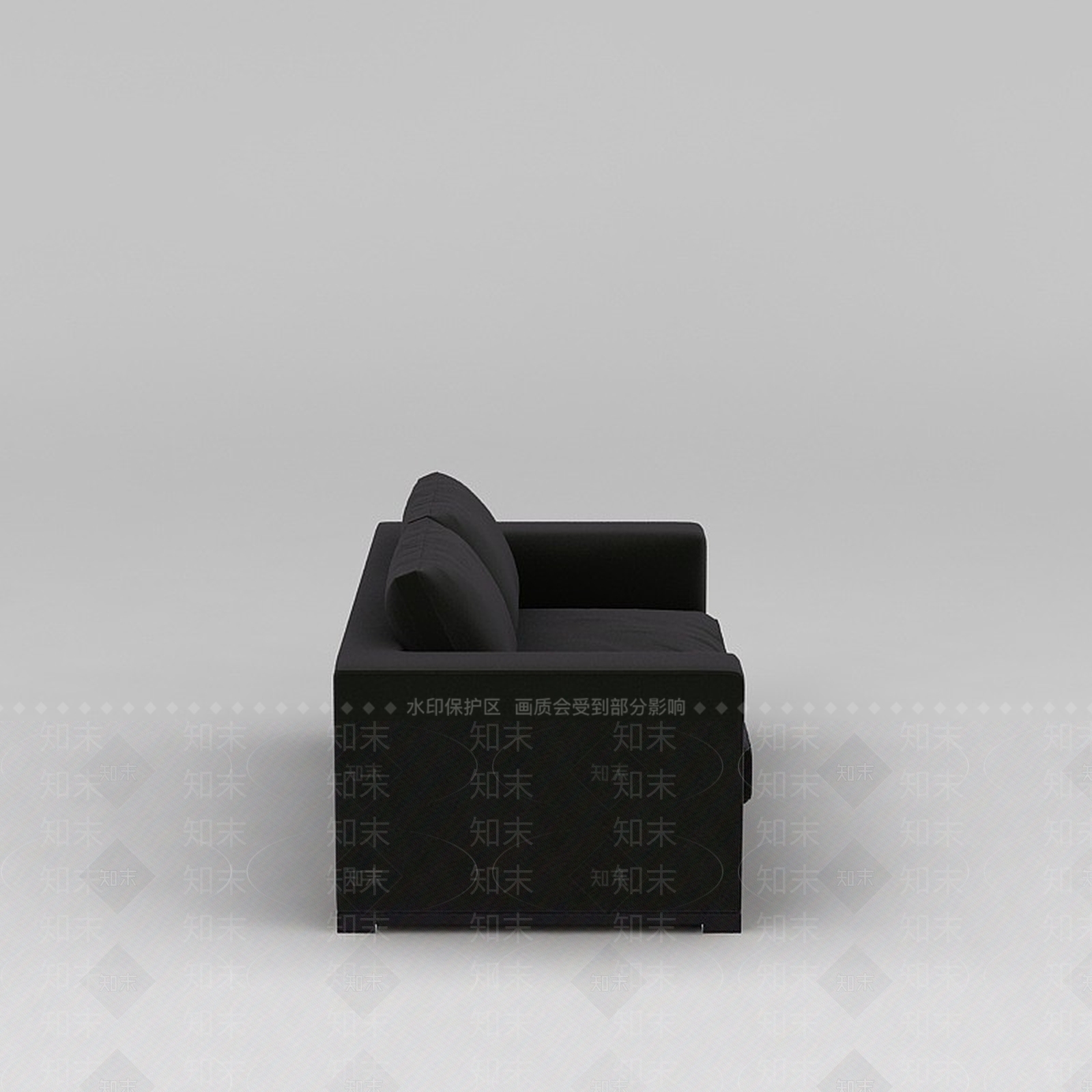 现代双人沙发3D模型下载【ID:1185942292】