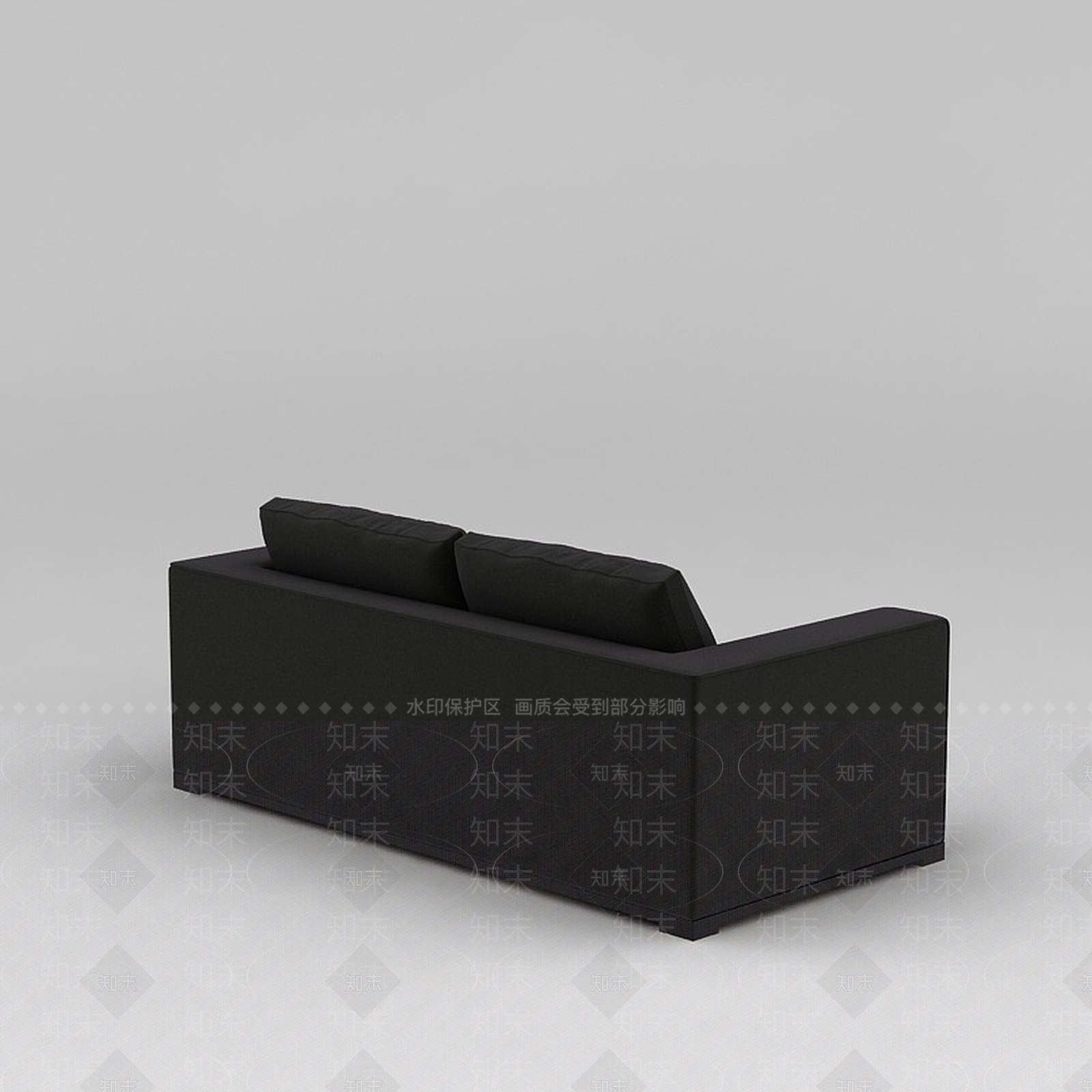 现代双人沙发3D模型下载【ID:1185942292】