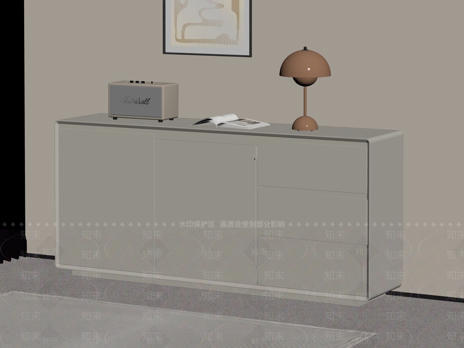 斗柜SU模型下载【ID:1185943341】