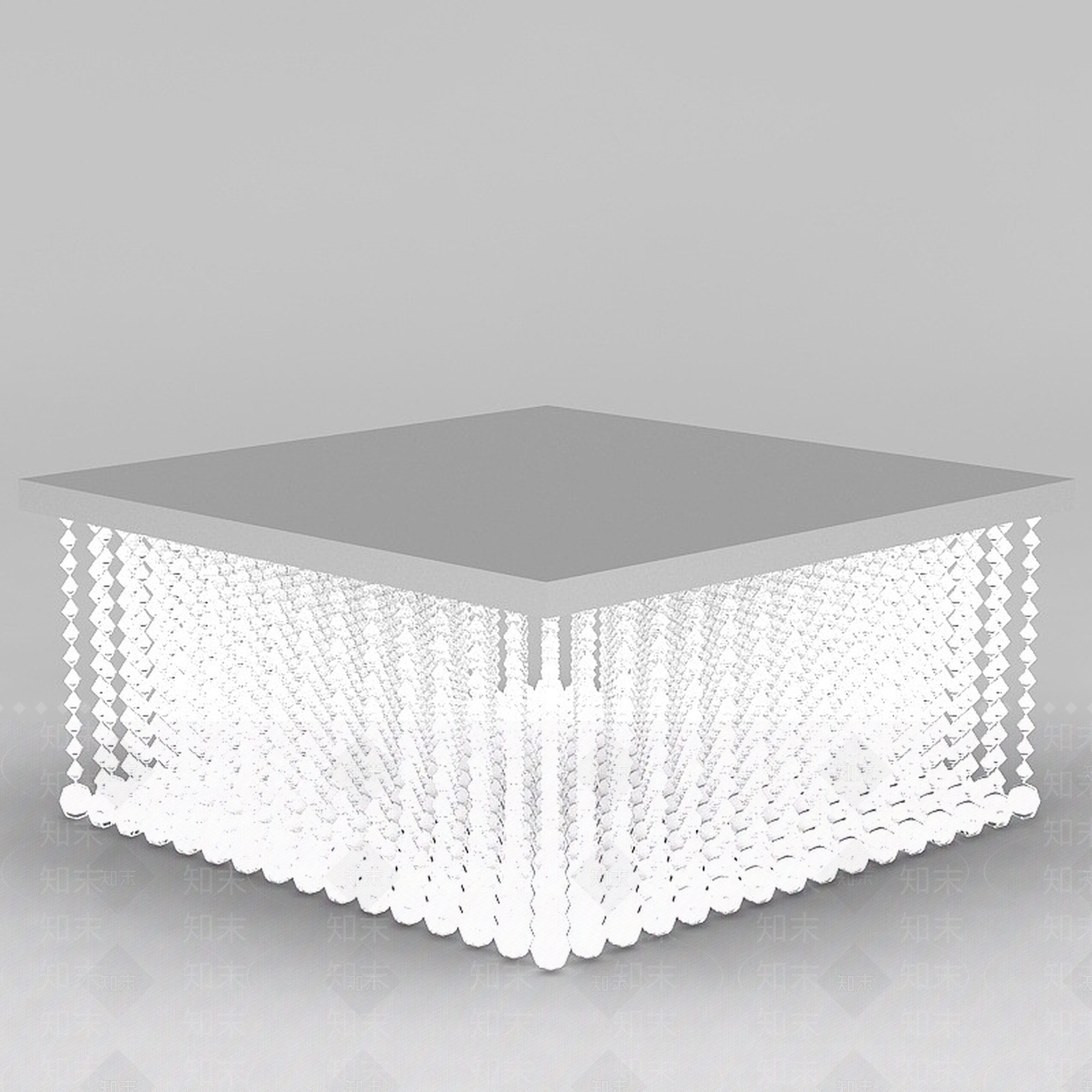 现代灯具组合3D模型下载【ID:1186368225】