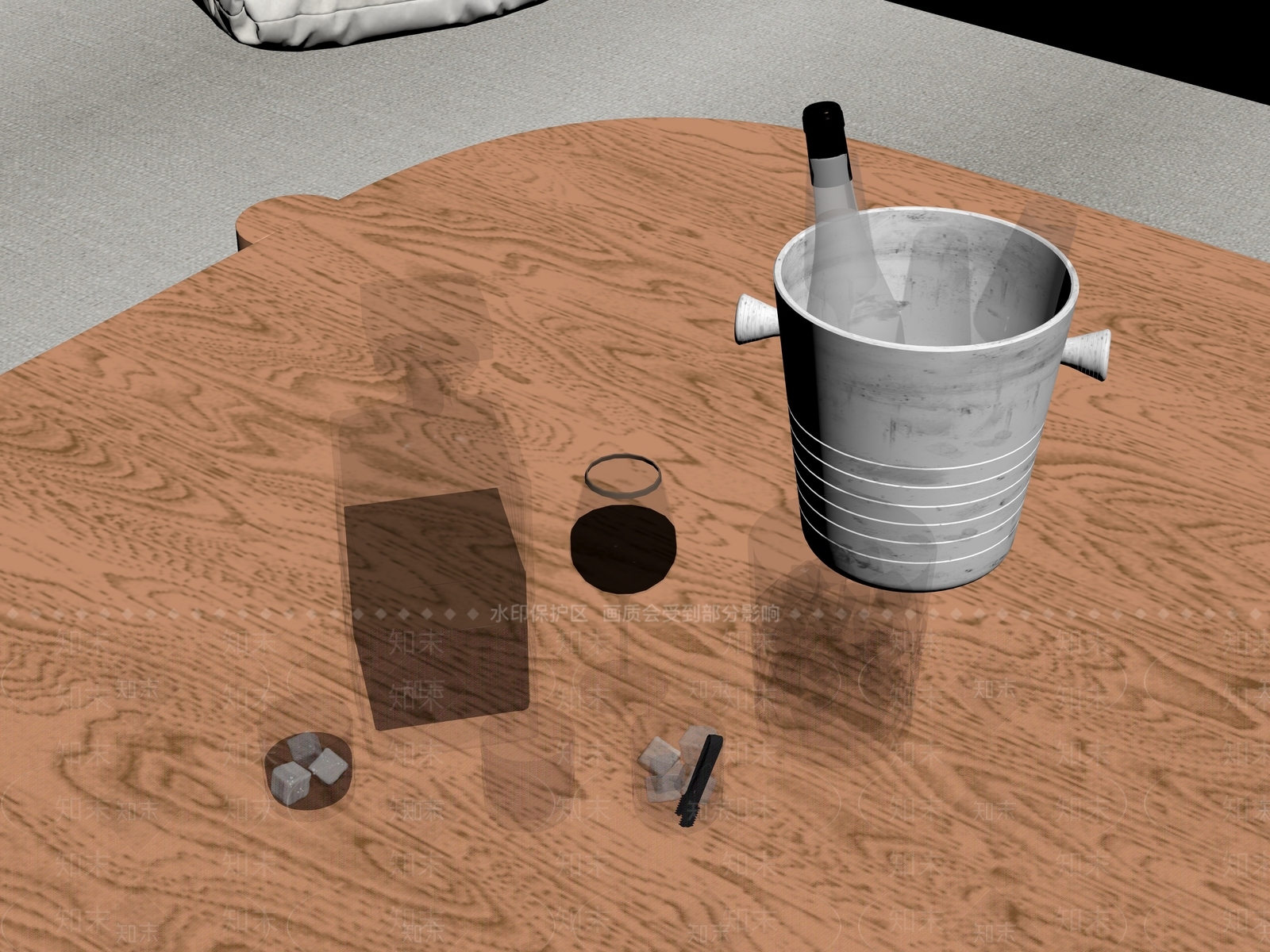 酒具SU模型下载【ID:1185959177】