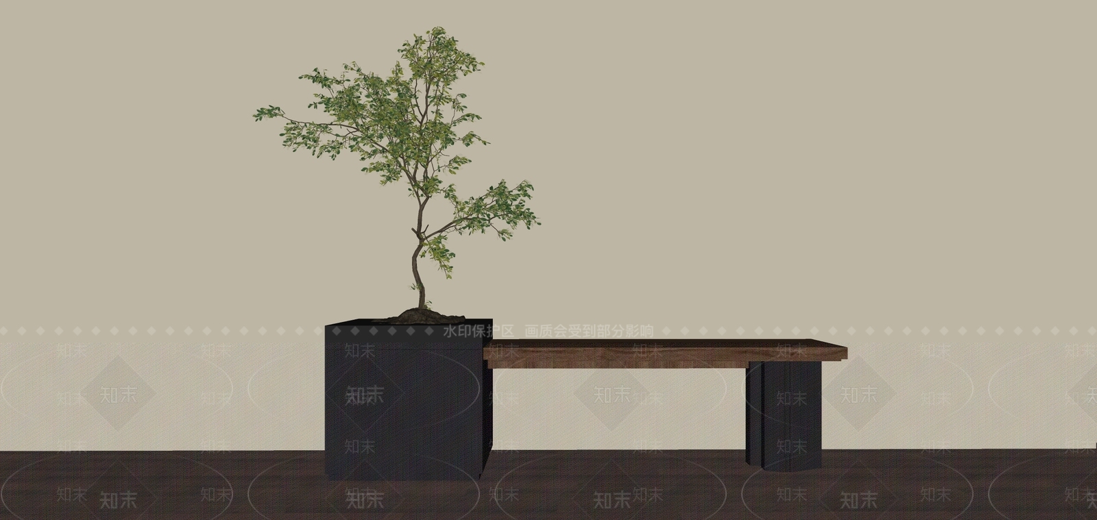 现代其他凳子SU模型下载【ID:1185968135】