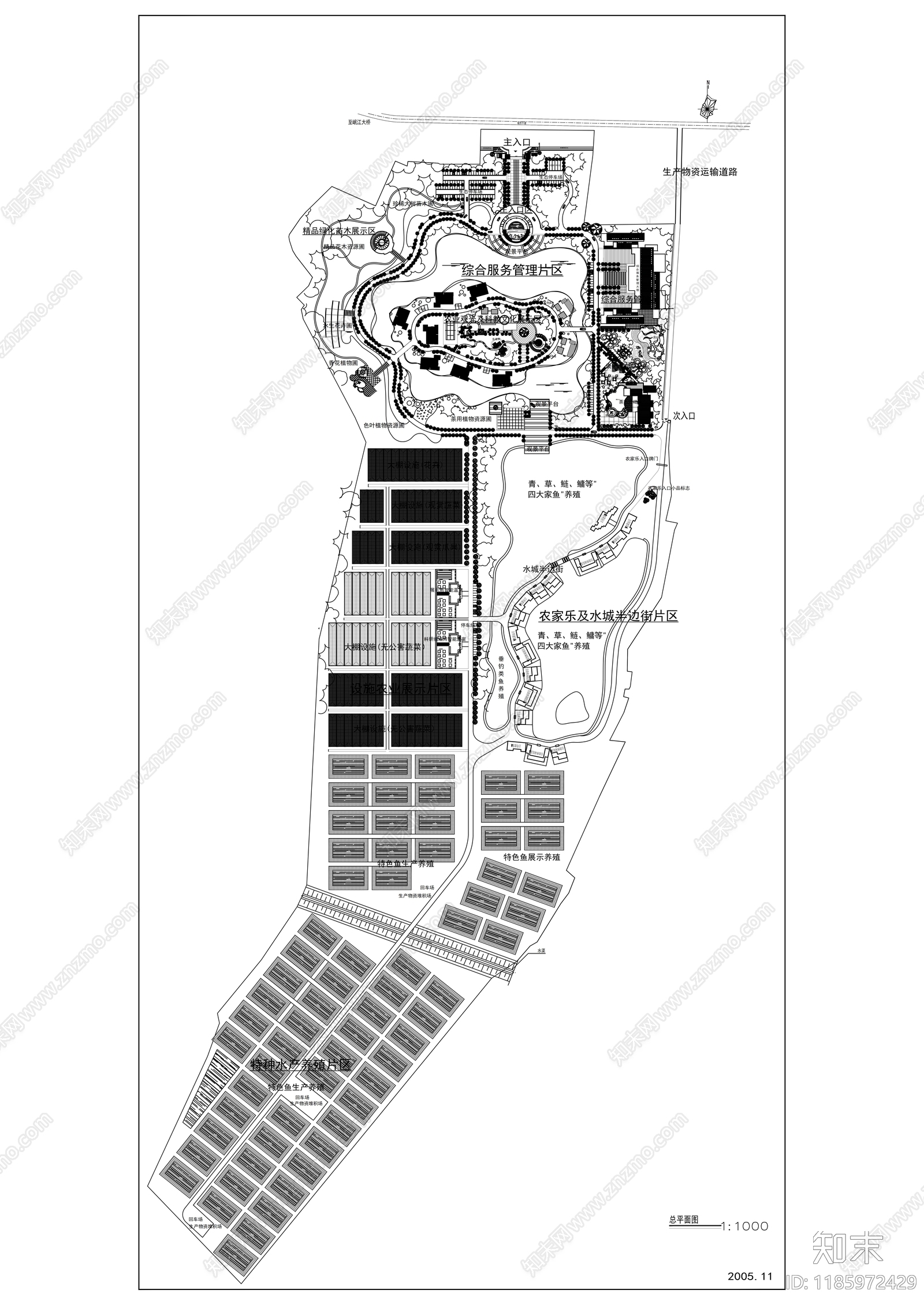 城市规划施工图下载【ID:1185972429】