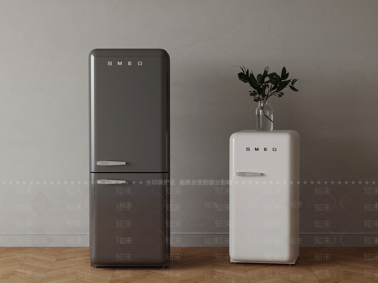 冰箱SU模型下载【ID:1185981153】