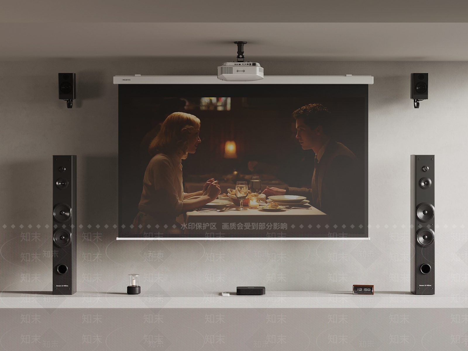 投影3D模型下载【ID:1185981914】