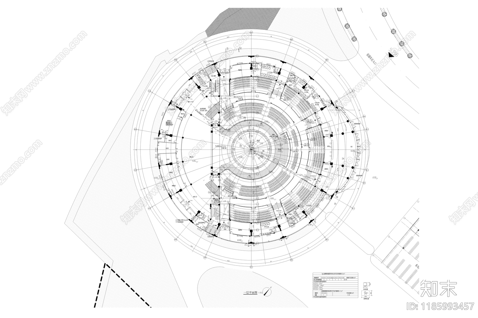 现代简约其他建筑施工图下载【ID:1185993457】