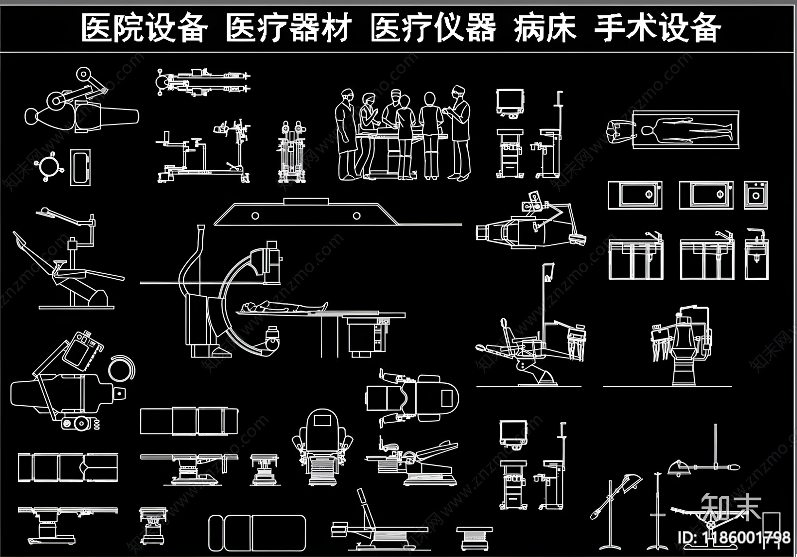 现代综合器材设备图库施工图下载【ID:1186001798】