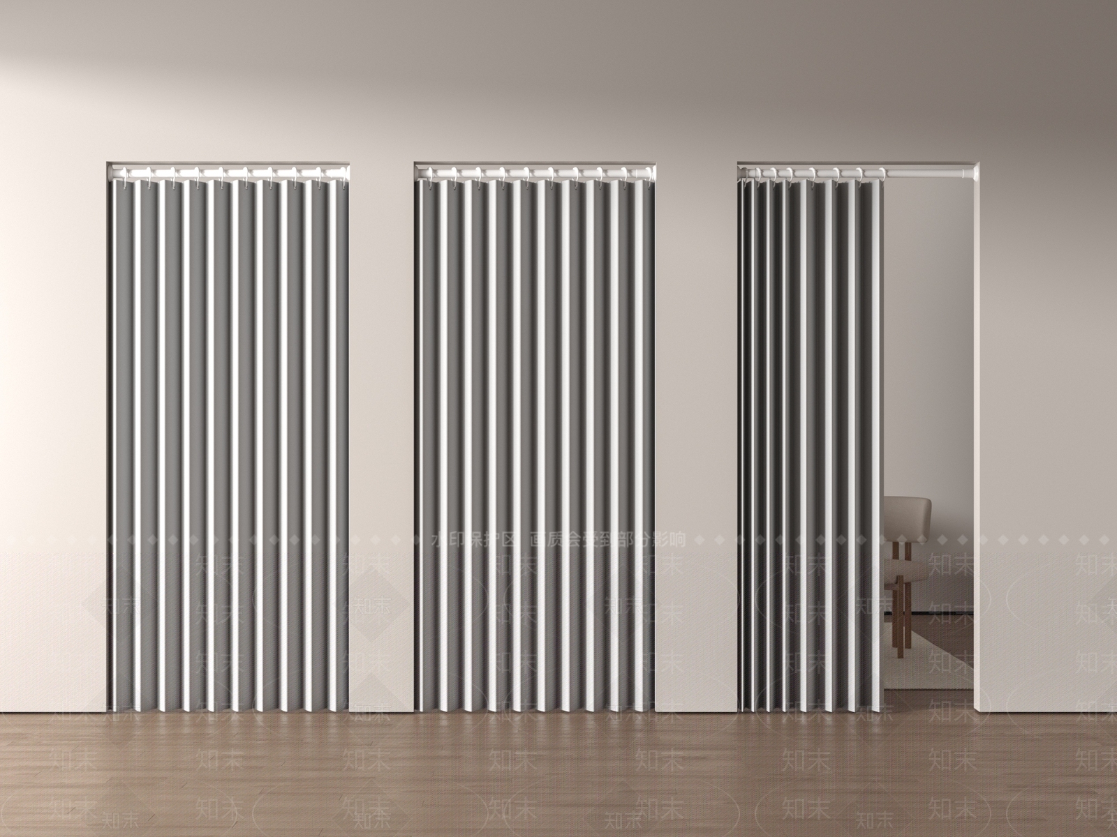 门帘3D模型下载【ID:1186014343】