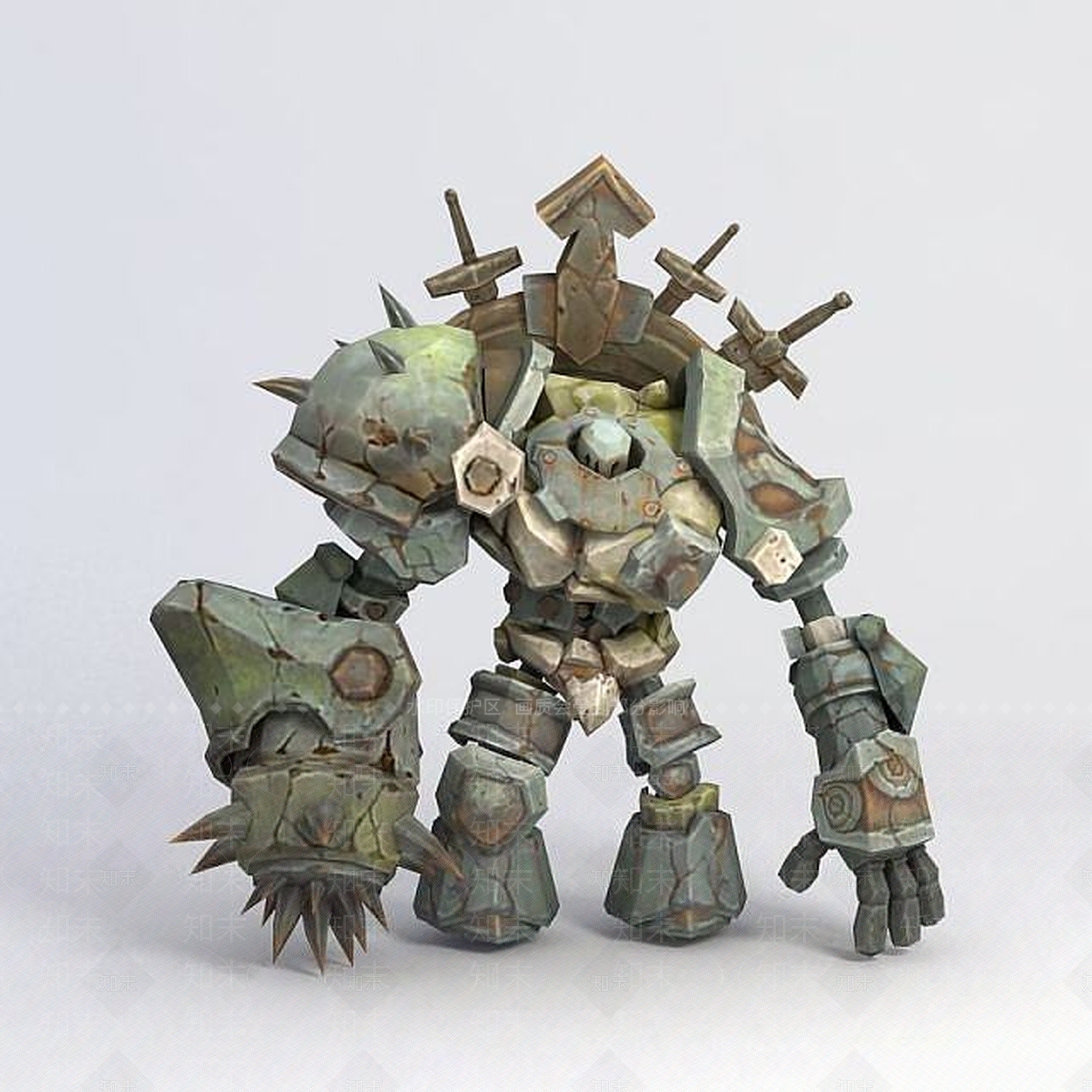 现代虚拟人物3D模型下载【ID:1186401514】