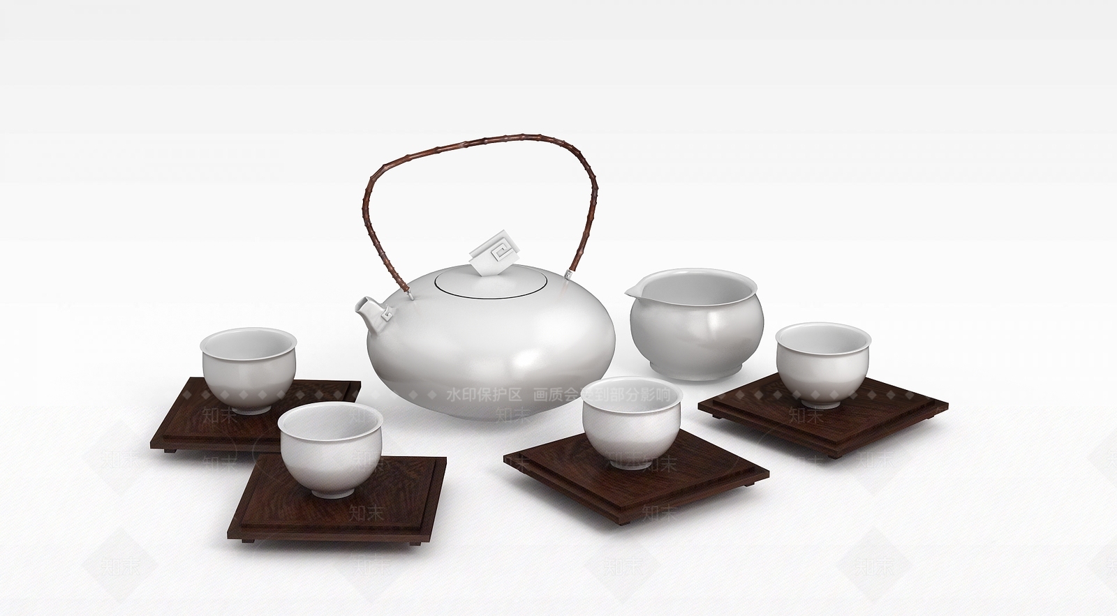 现代麻将桌3D模型下载【ID:1186031299】