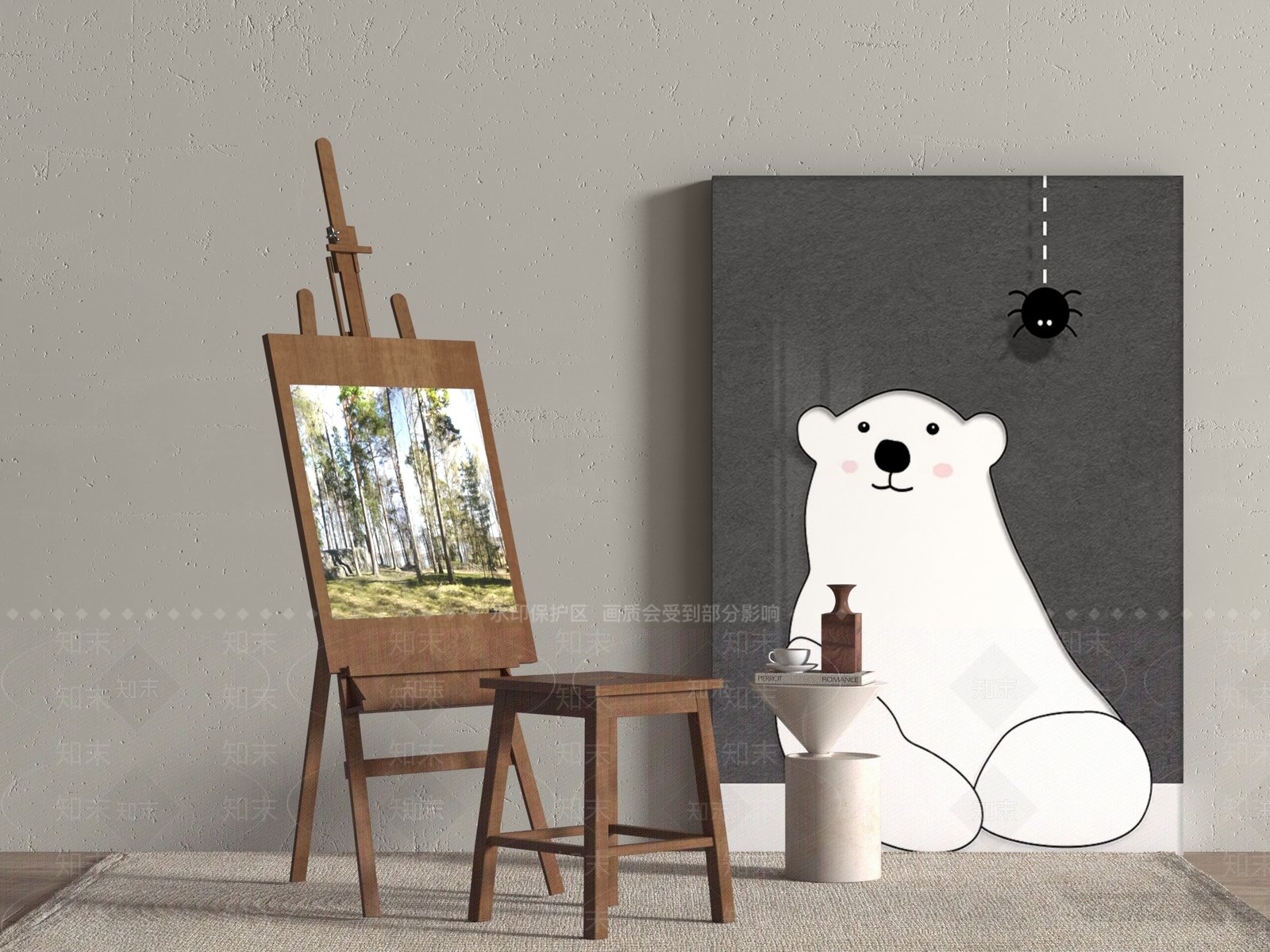 画具SU模型下载【ID:1186034112】