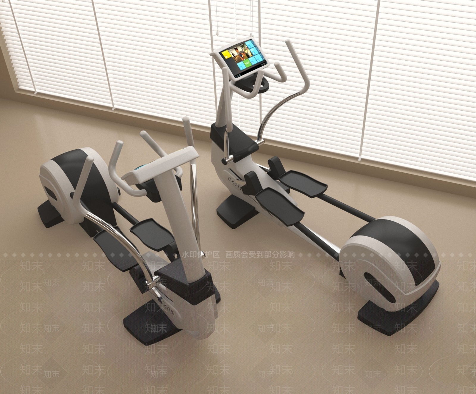 运动器材3D模型下载【ID:1186035406】