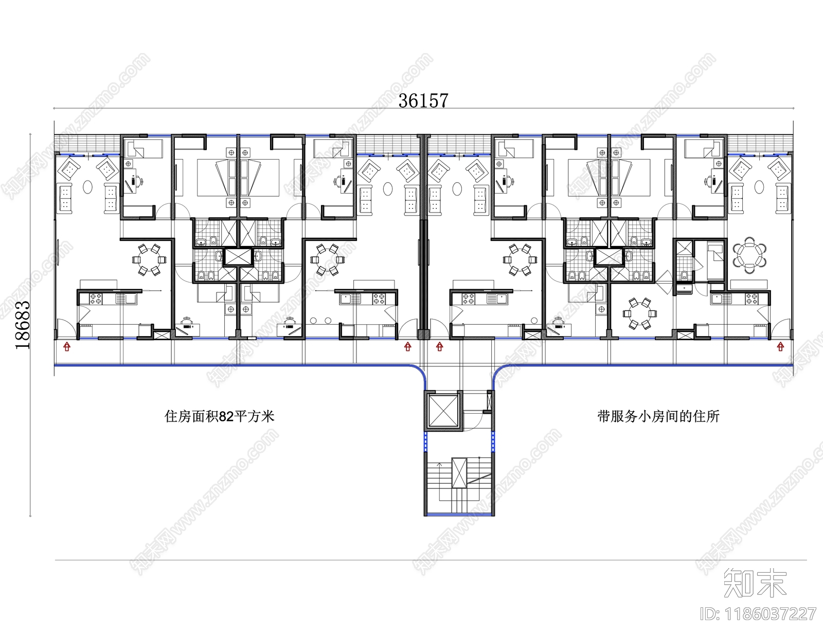 其他公寓施工图下载【ID:1186037227】