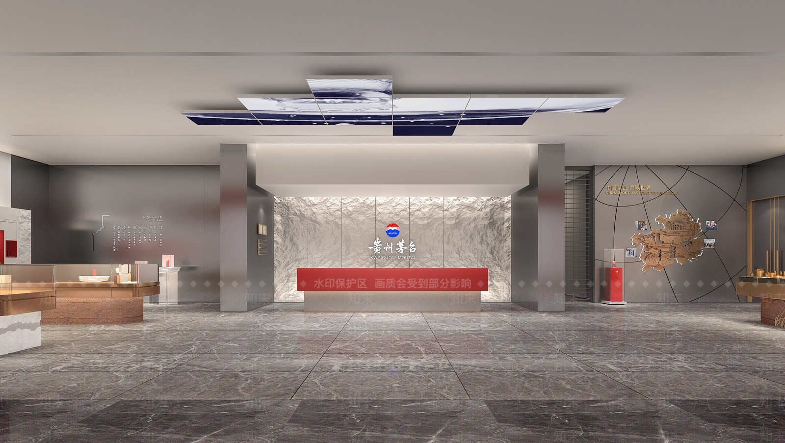 现代轻奢烟酒店3D模型下载【ID:1186037746】