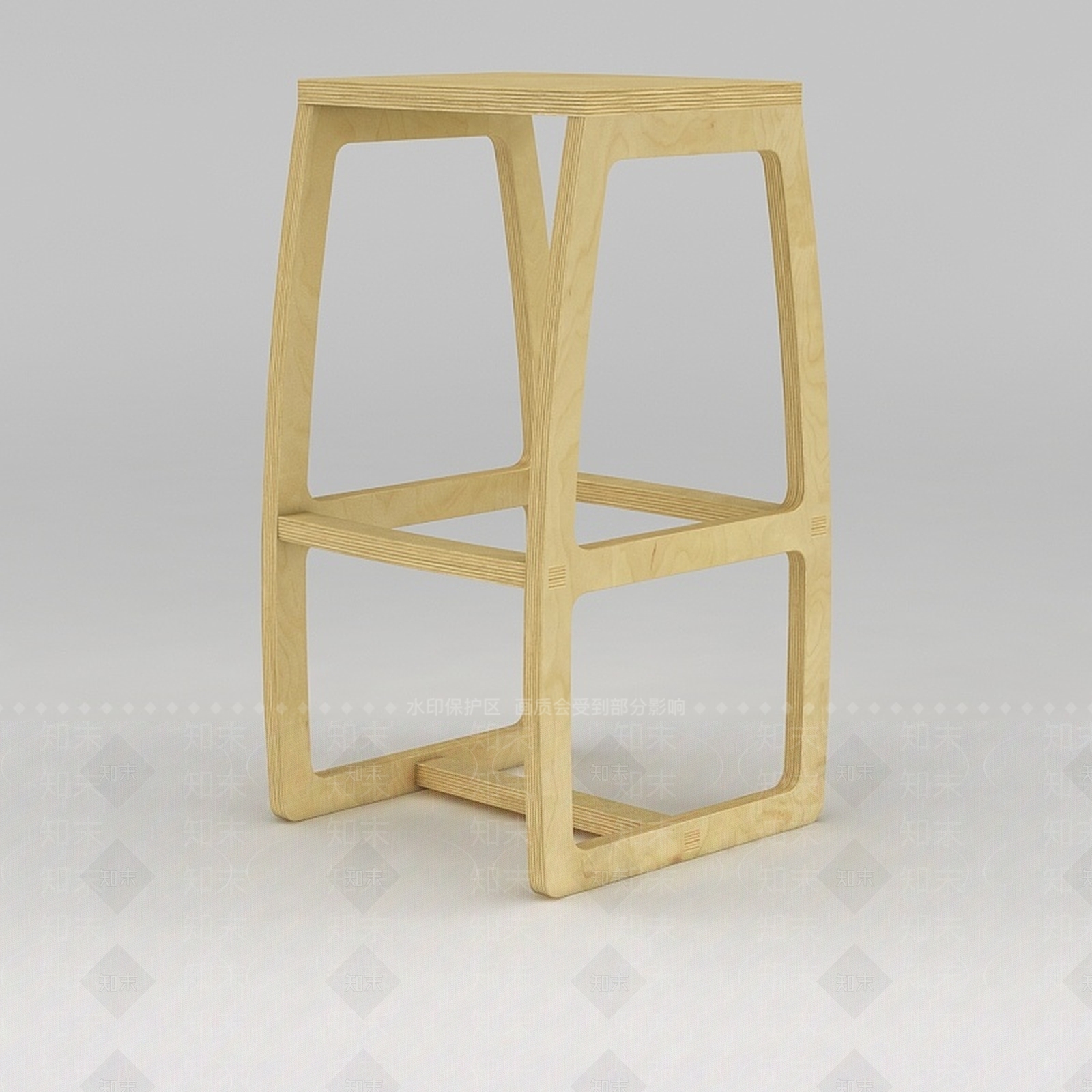 现代其他凳子3D模型下载【ID:1186058198】