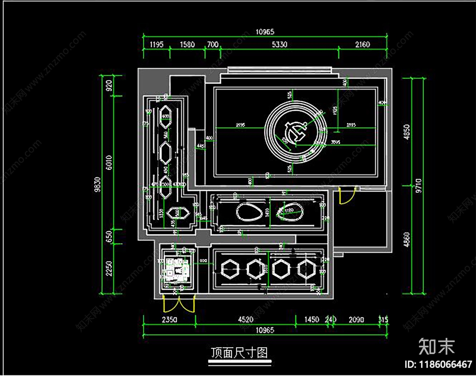 现代其他文化空间cad施工图下载【ID:1186066467】