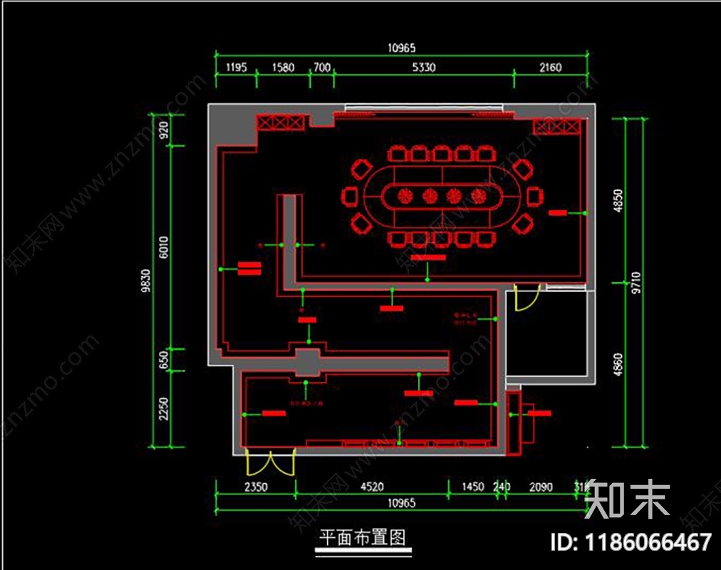 现代其他文化空间cad施工图下载【ID:1186066467】