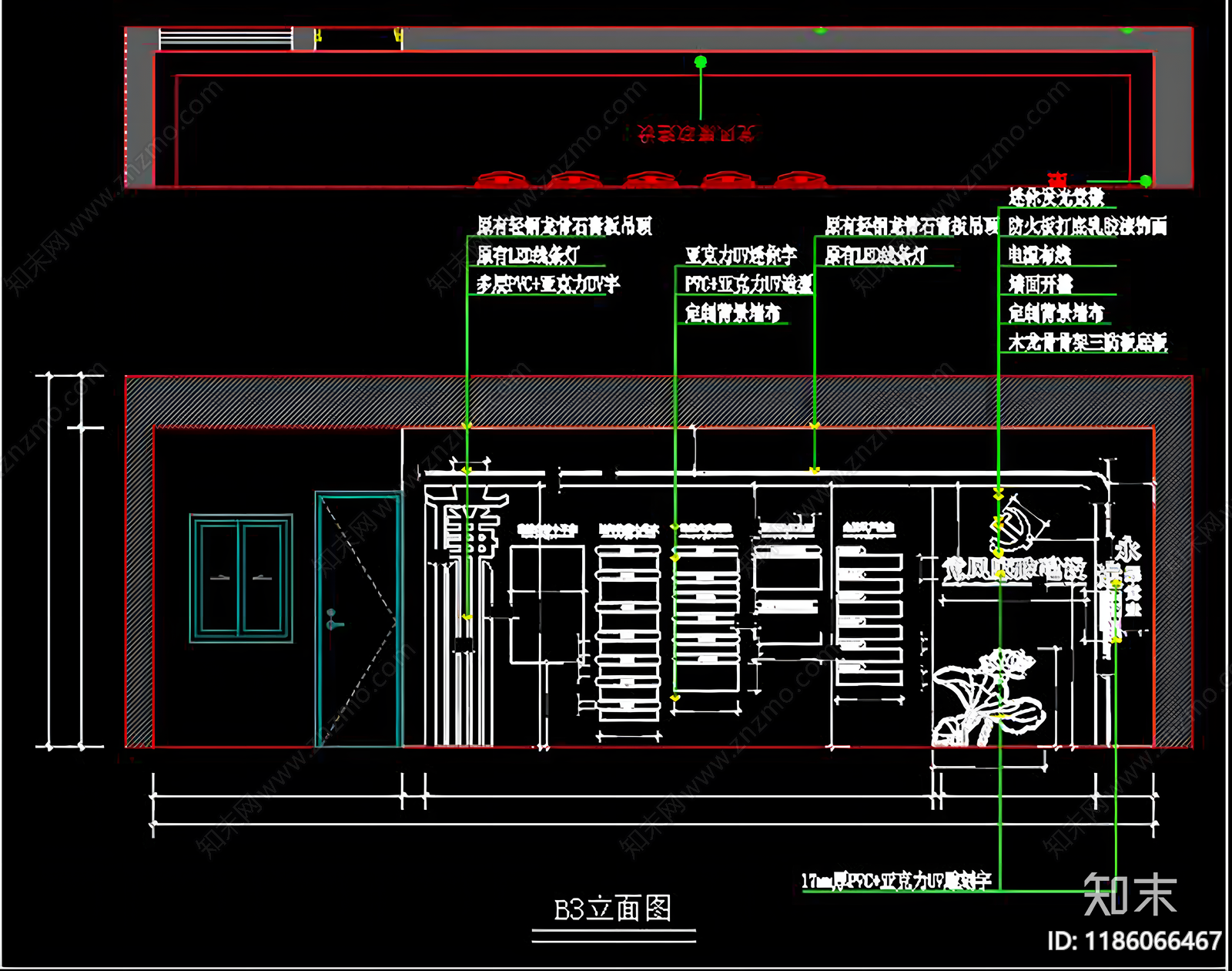 现代其他文化空间cad施工图下载【ID:1186066467】