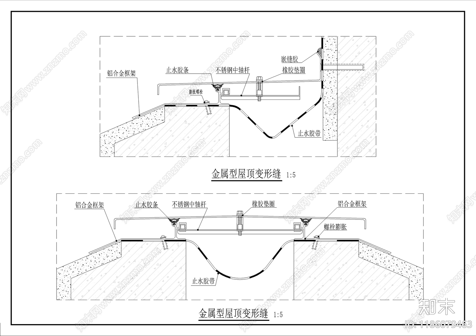 建筑综合节点施工图下载【ID:1186079463】