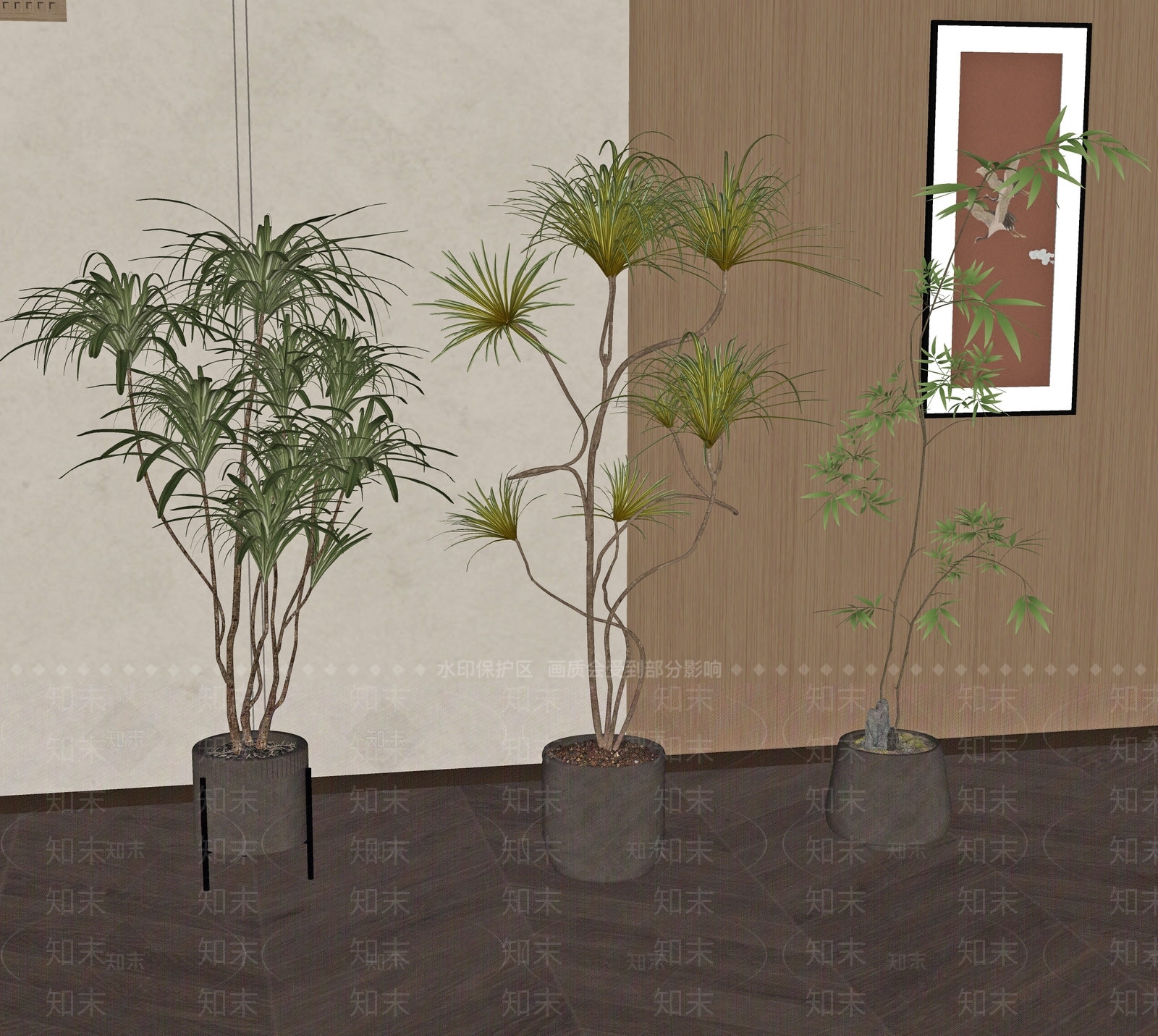 盆栽SU模型下载【ID:1186082139】