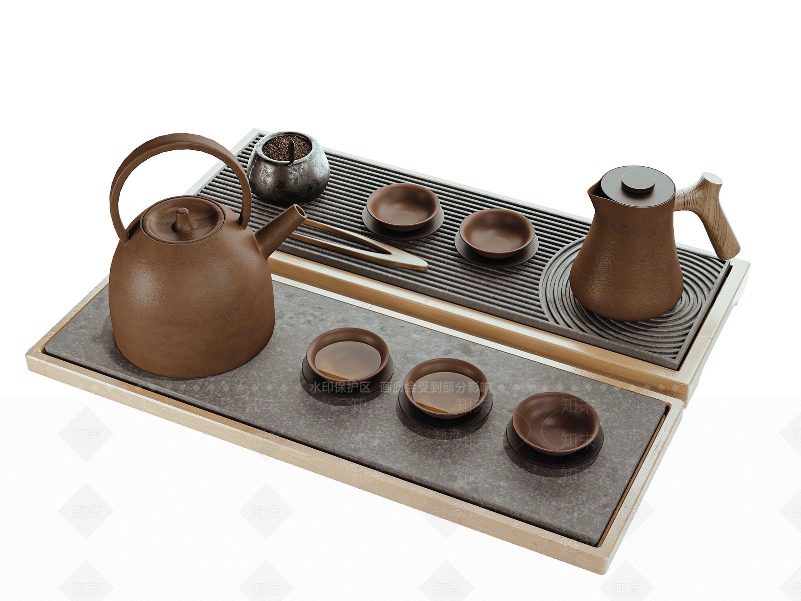 茶具SU模型下载【ID:1186082254】