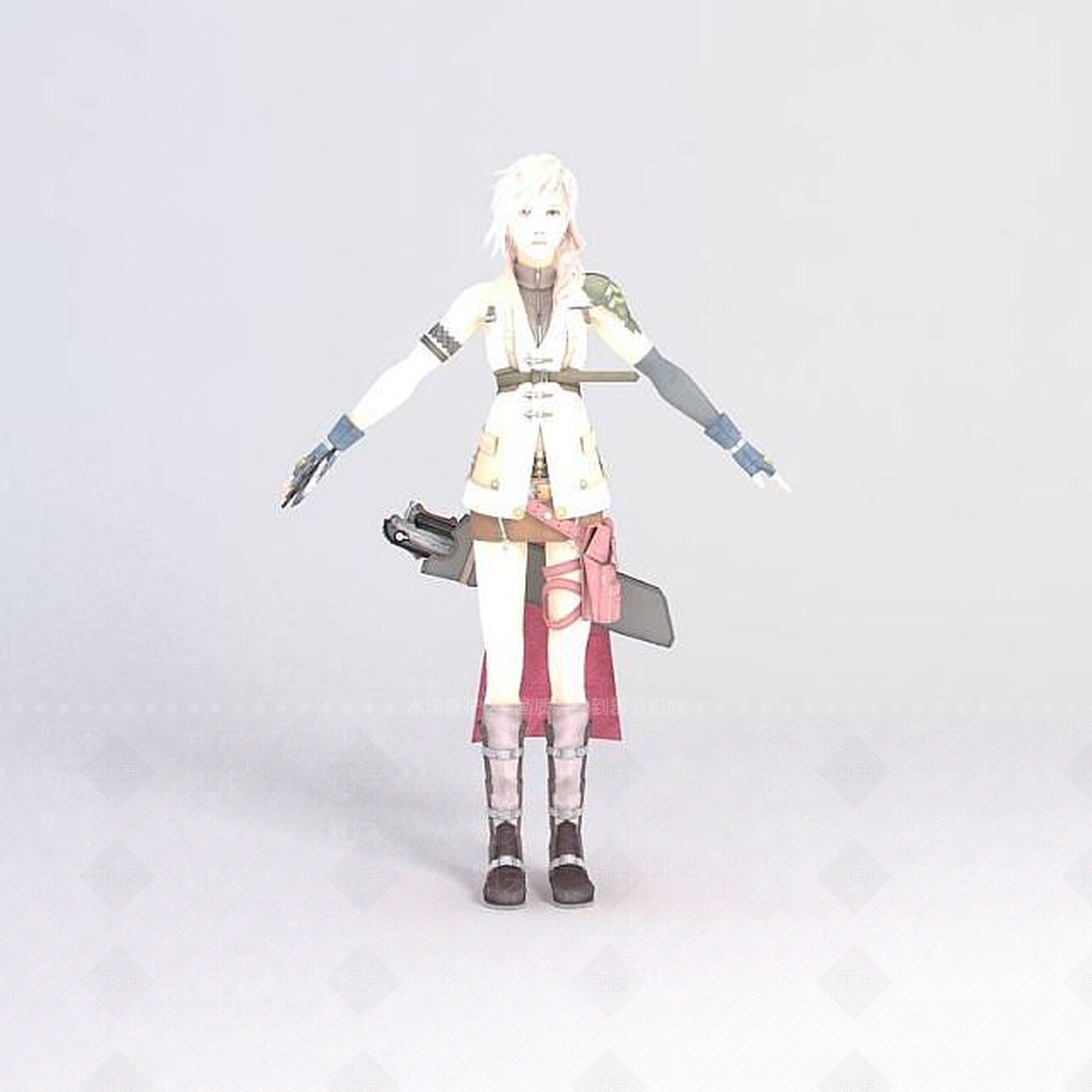 现代虚拟人物3D模型下载【ID:1186400901】