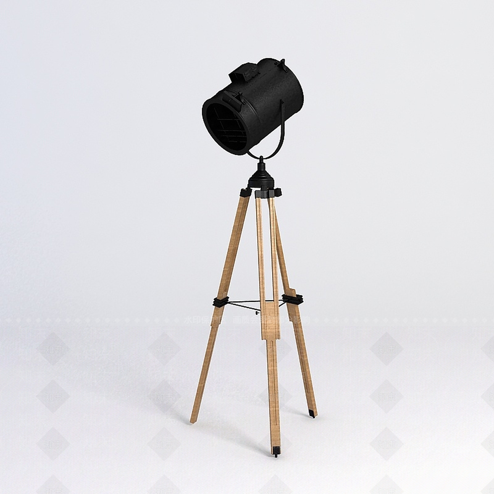 现代射灯3D模型下载【ID:1186092101】
