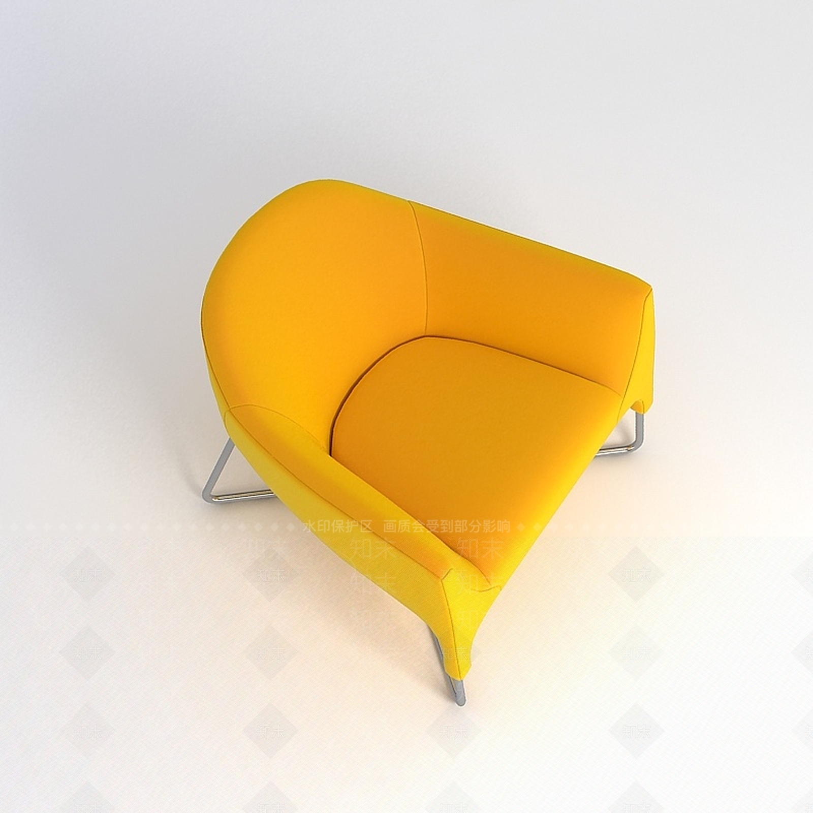 现代双人沙发3D模型下载【ID:1186337529】