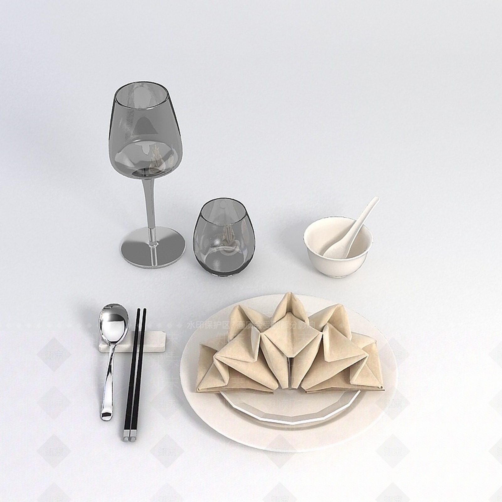 现代厨具3D模型下载【ID:1186093520】