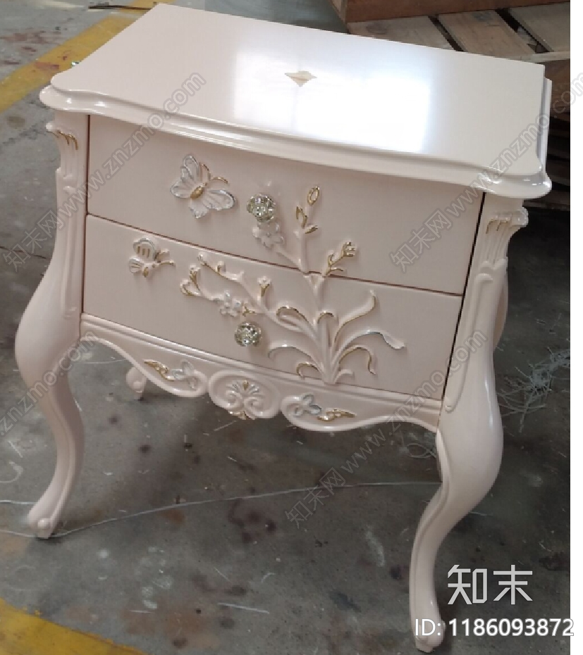 美式柜子cad施工图下载【ID:1186093872】