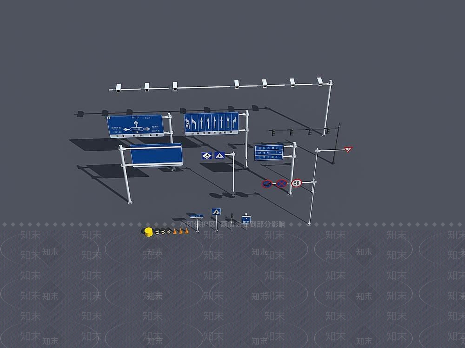 现代户外椅3D模型下载【ID:1186096566】