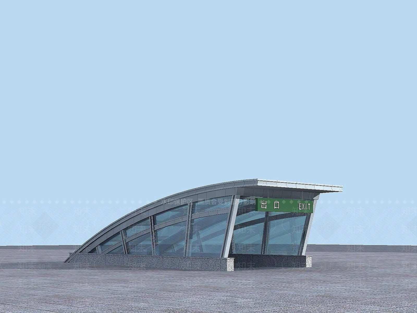 现代其他建筑外观3D模型下载【ID:1186337478】
