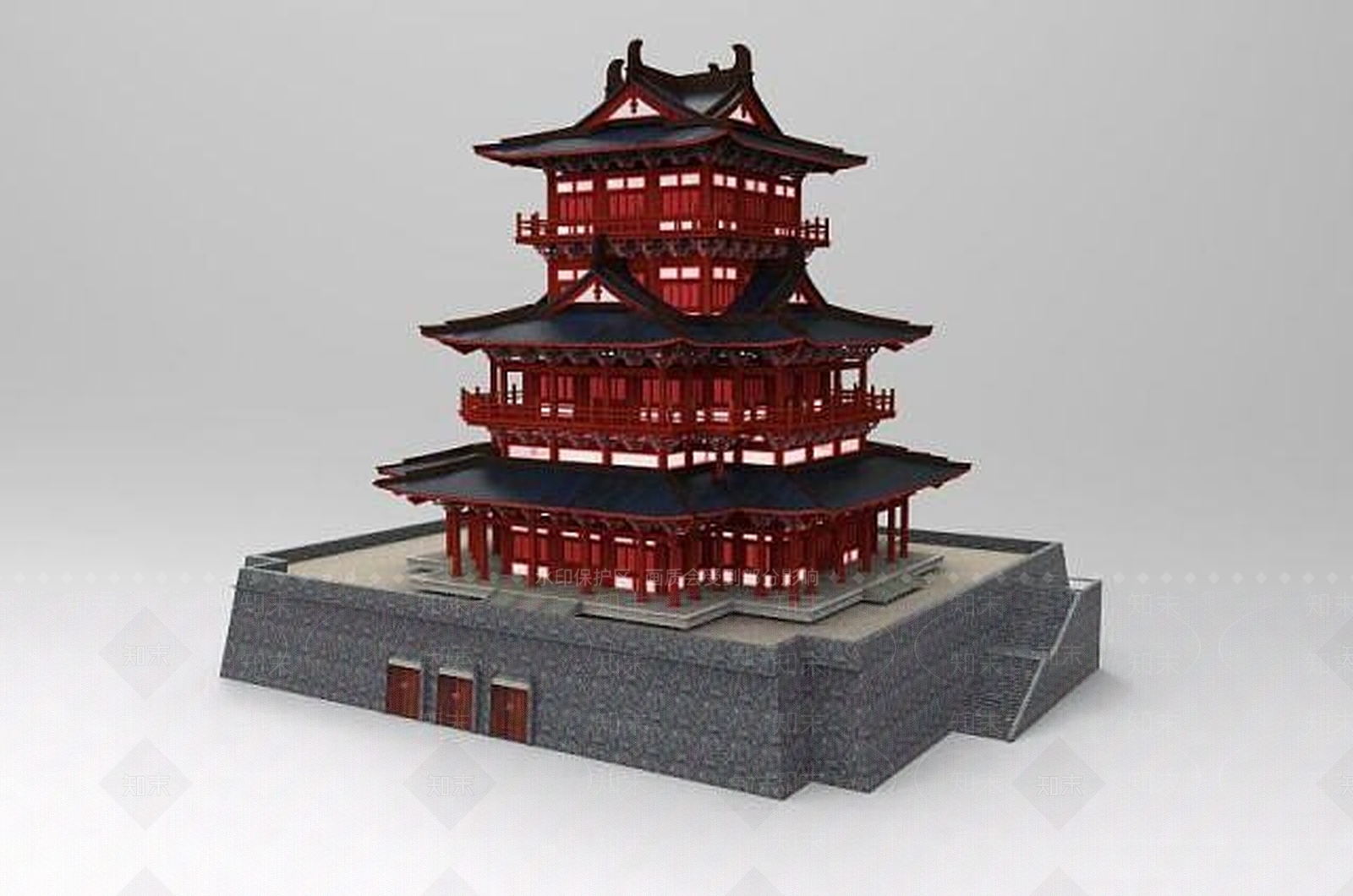 现代其他建筑外观3D模型下载【ID:1186378611】