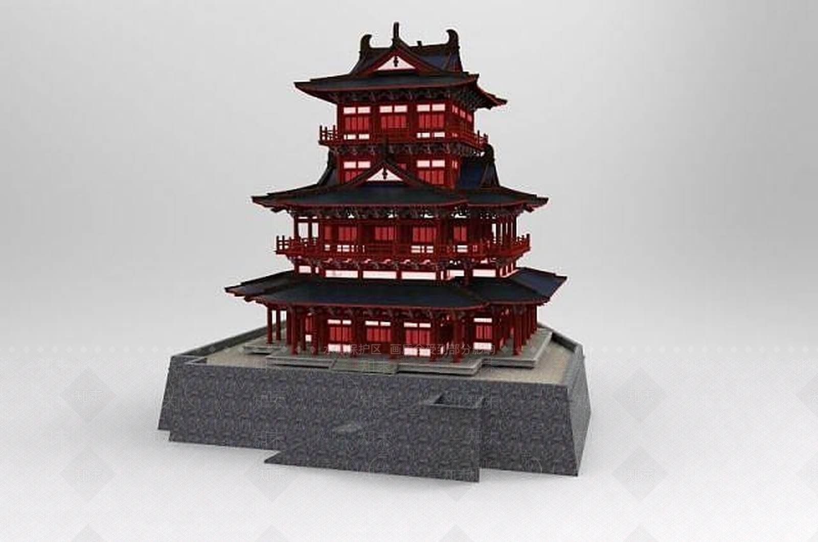 现代其他建筑外观3D模型下载【ID:1186378611】