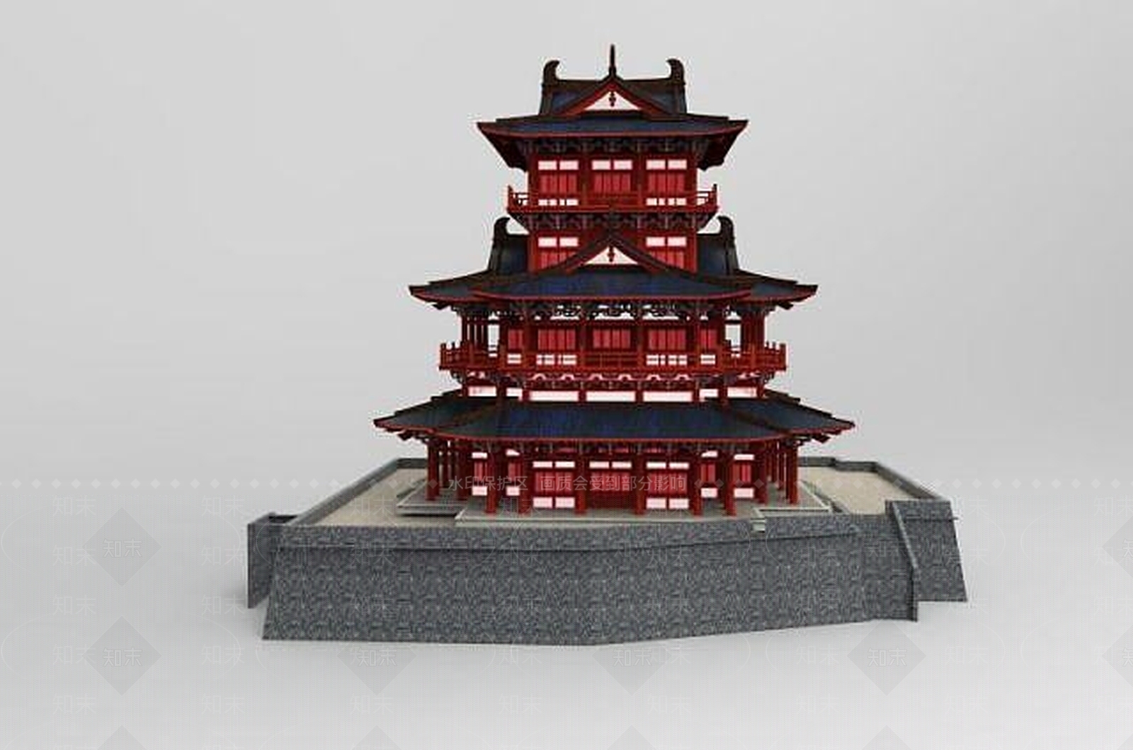 现代其他建筑外观3D模型下载【ID:1186378611】