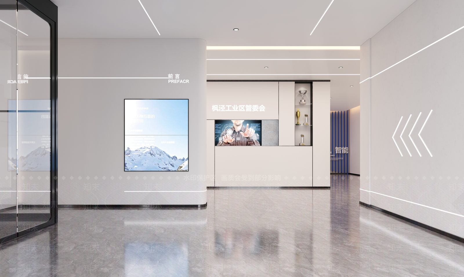 现代指挥中心3D模型下载【ID:1186102522】