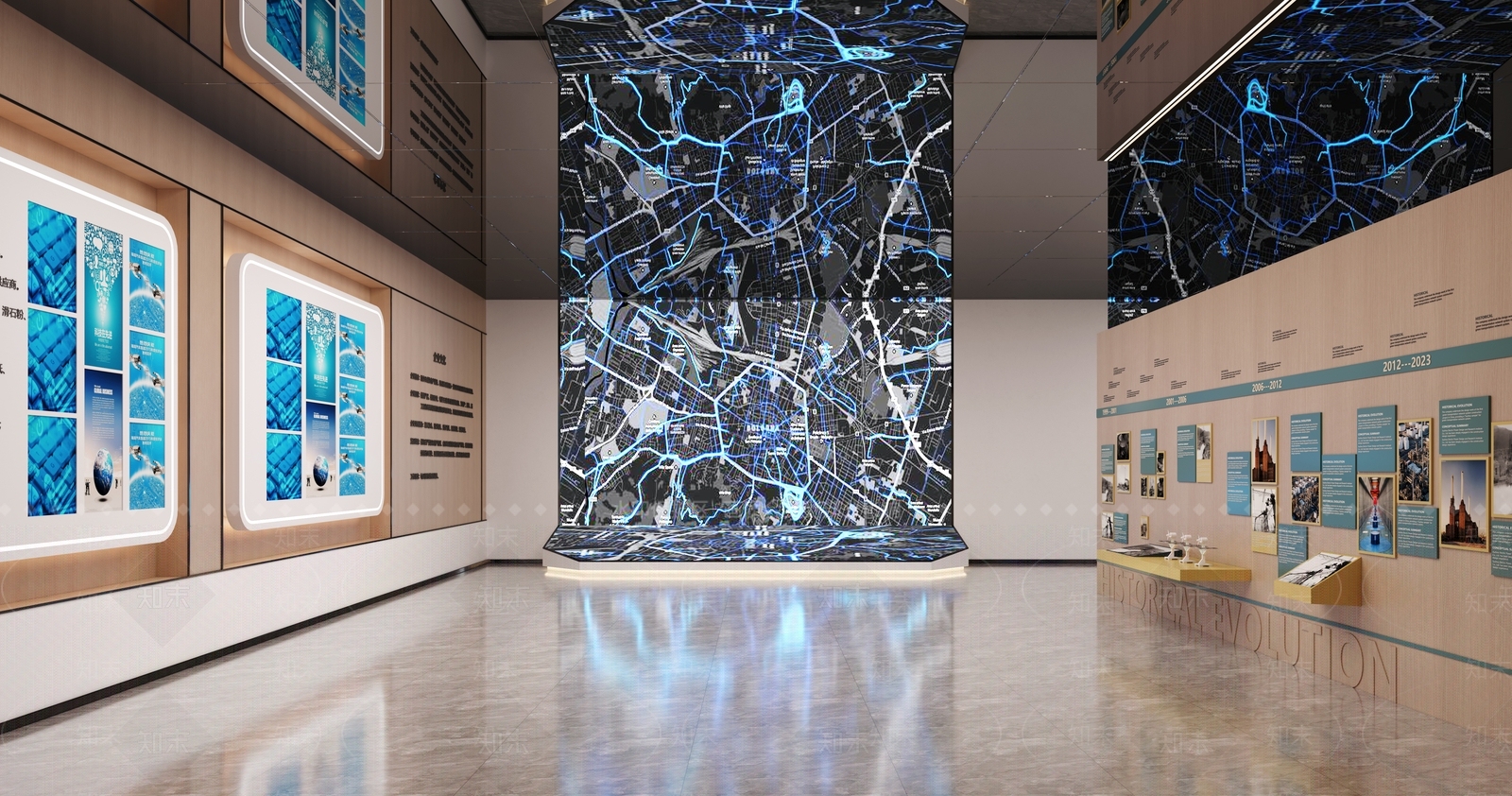 现代指挥中心3D模型下载【ID:1186102509】