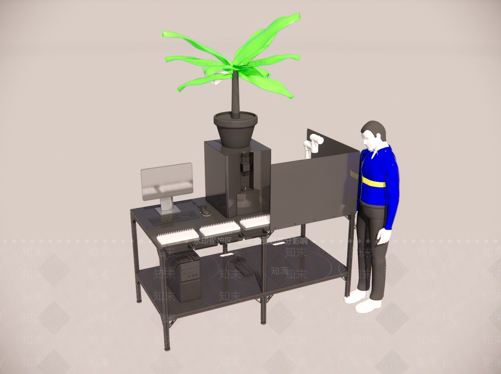 其他工业设备SU模型下载【ID:1186104993】