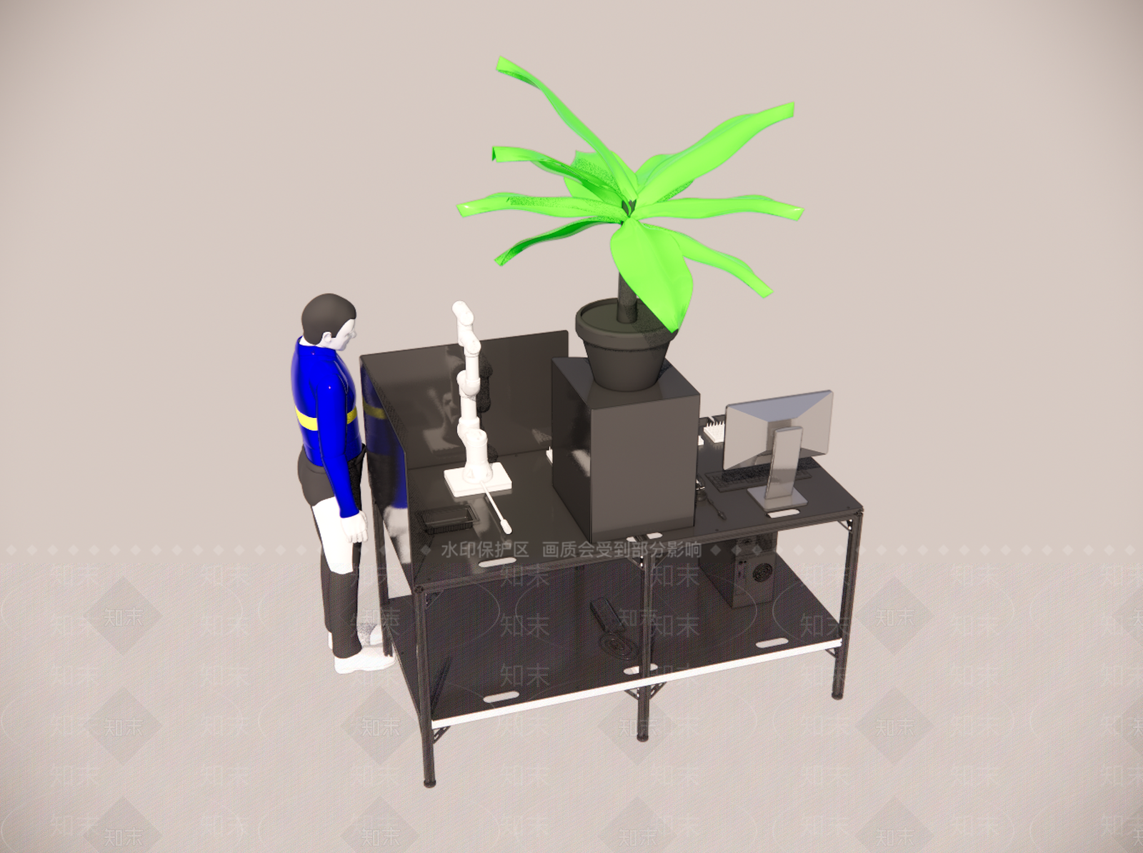 其他工业设备SU模型下载【ID:1186104993】