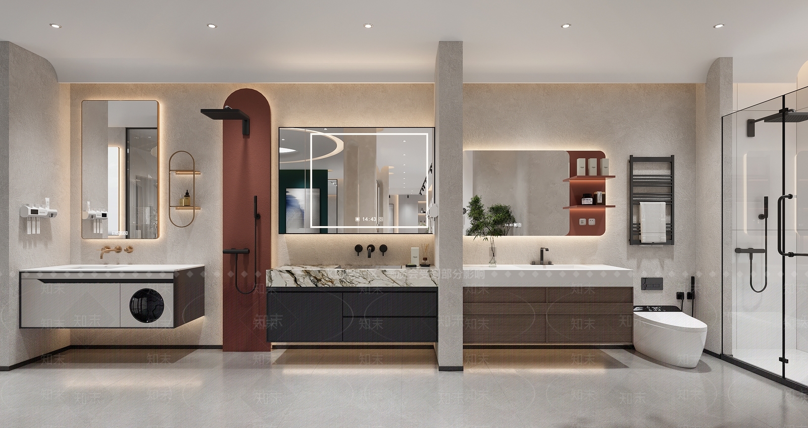 现代家具展厅3D模型下载【ID:1186109225】