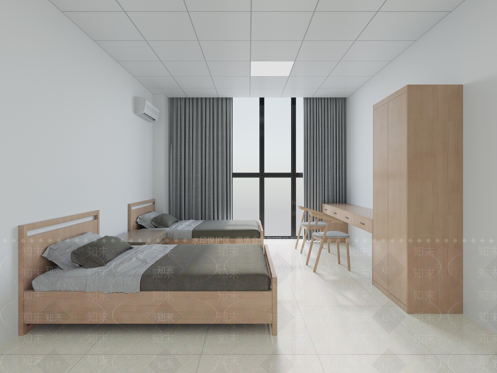 现代其他办公空间3D模型下载【ID:1186134657】