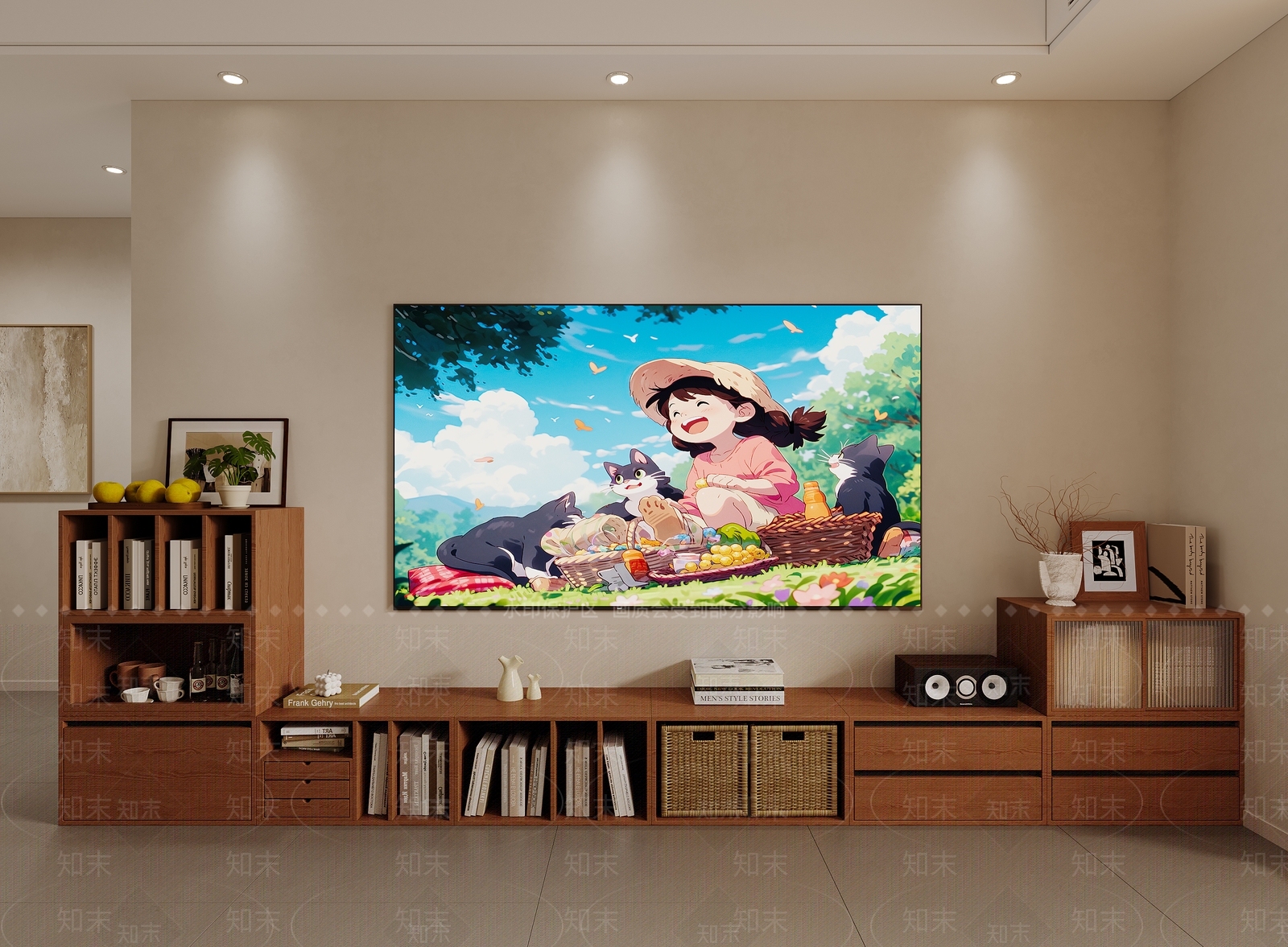 中古电视柜3D模型下载【ID:1186136370】