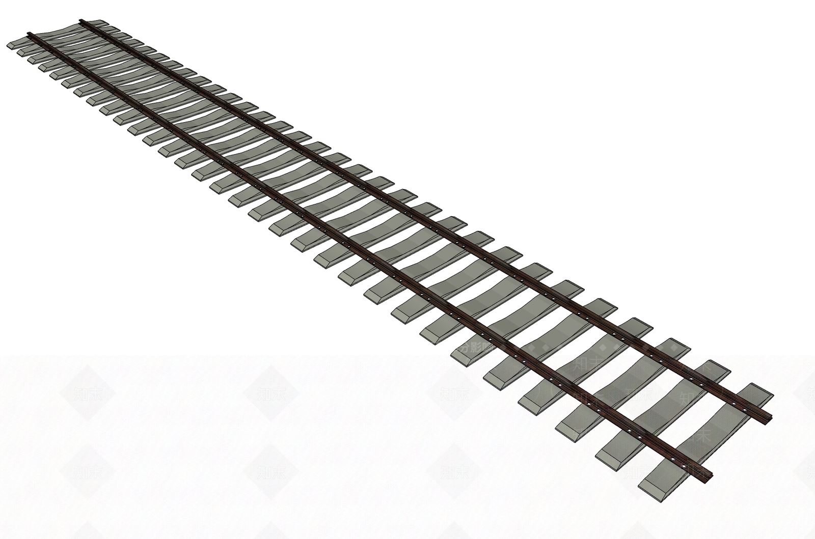 现代火车站SU模型下载【ID:1186412579】