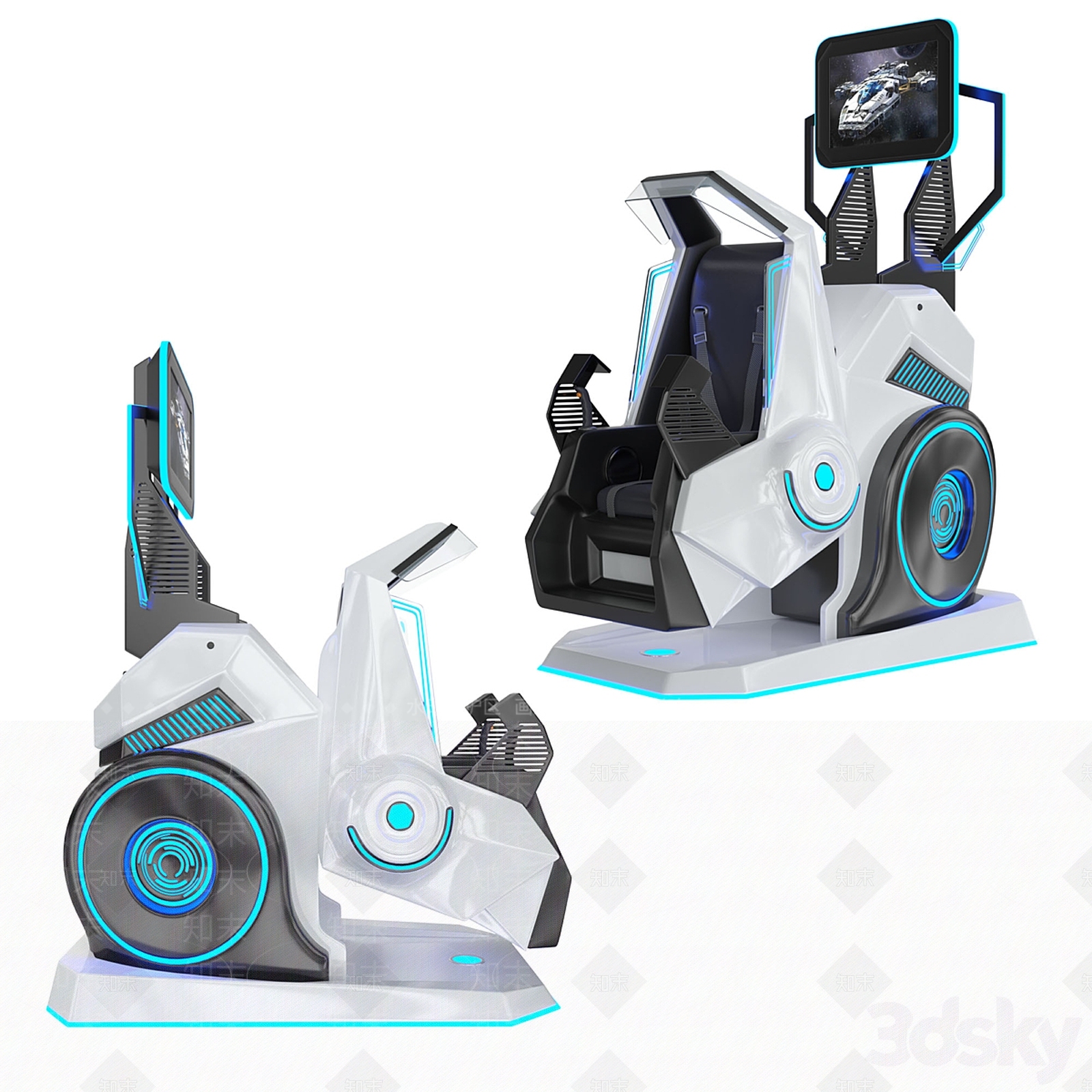 娱乐器材3D模型下载【ID:1186144529】