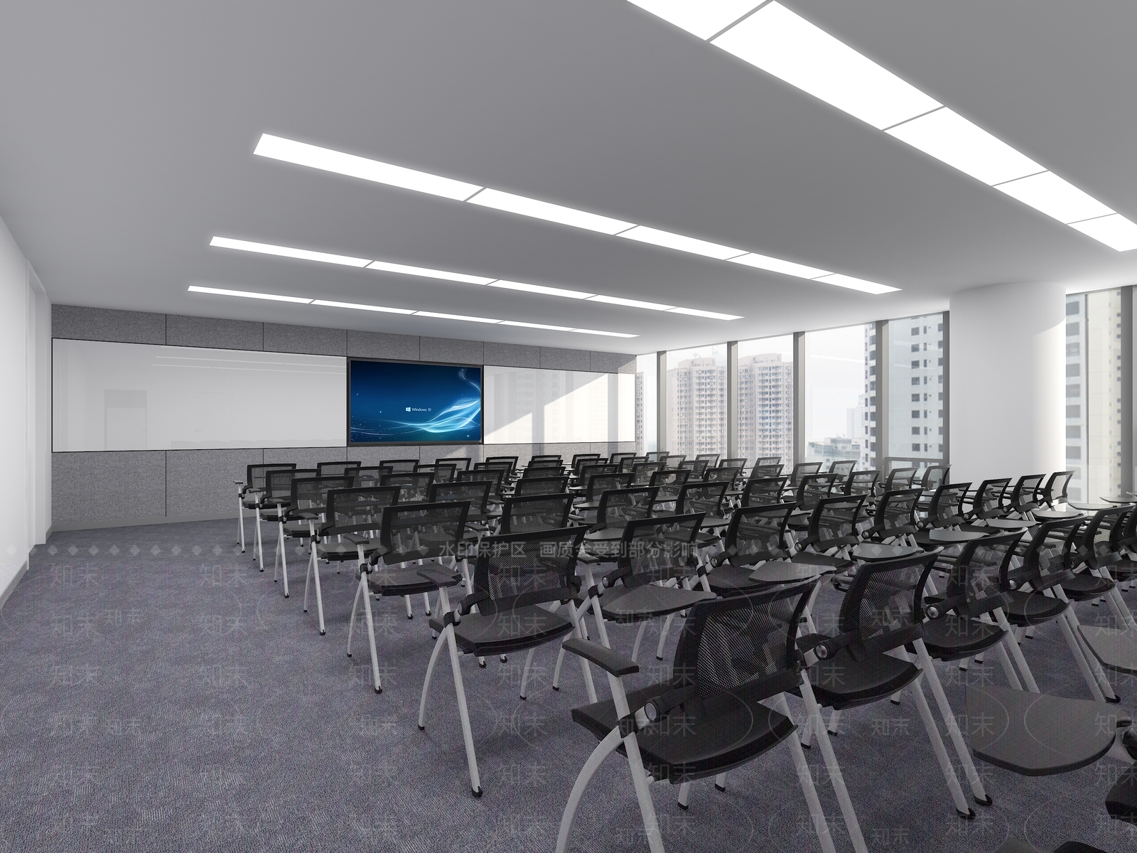 现代会议室3D模型下载【ID:1186151682】