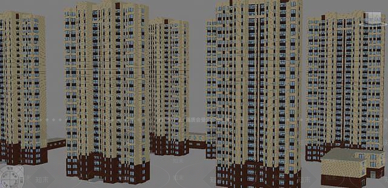 现代其他建筑外观3D模型下载【ID:1186337423】