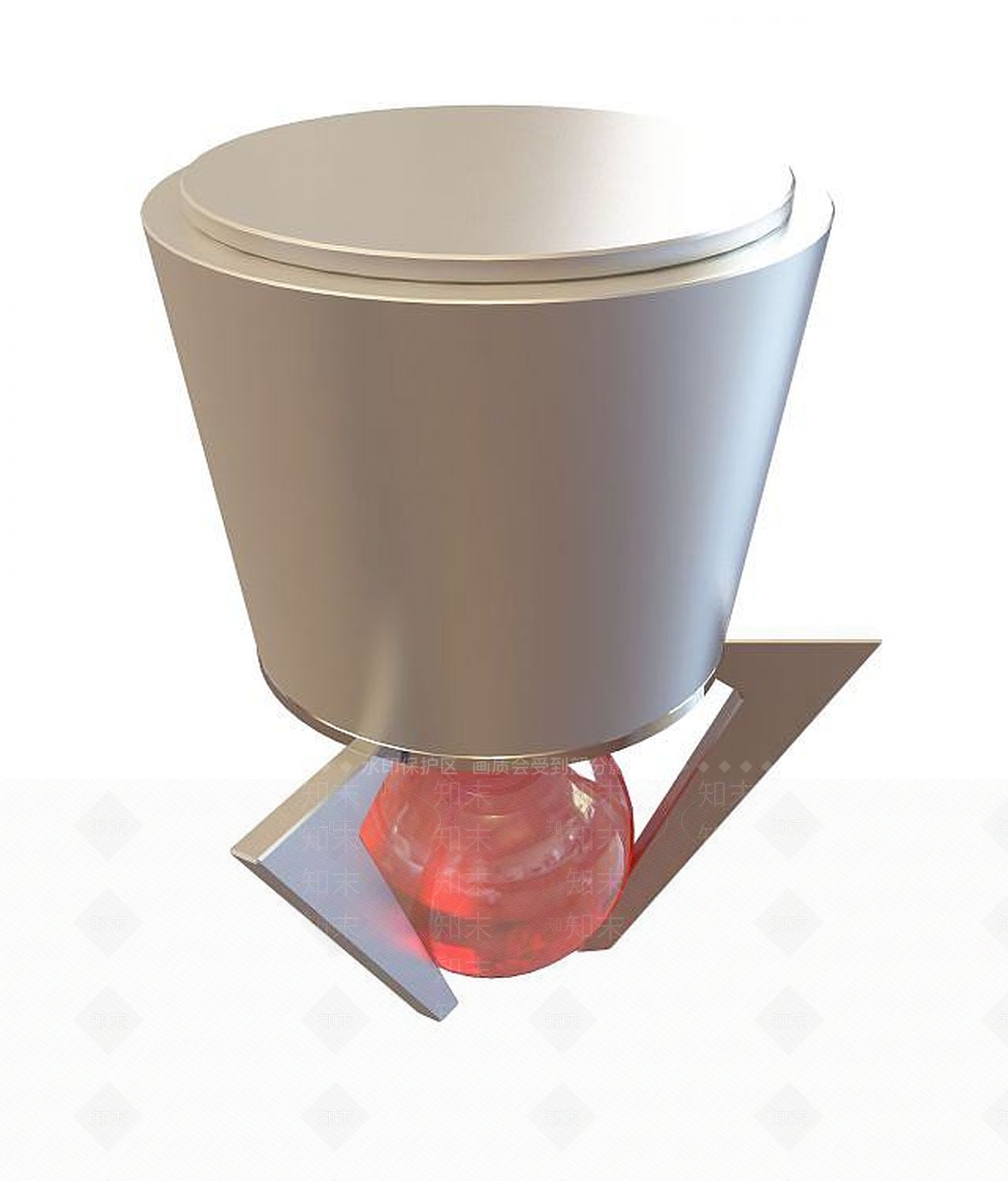 现代灯具组合3D模型下载【ID:1186342458】