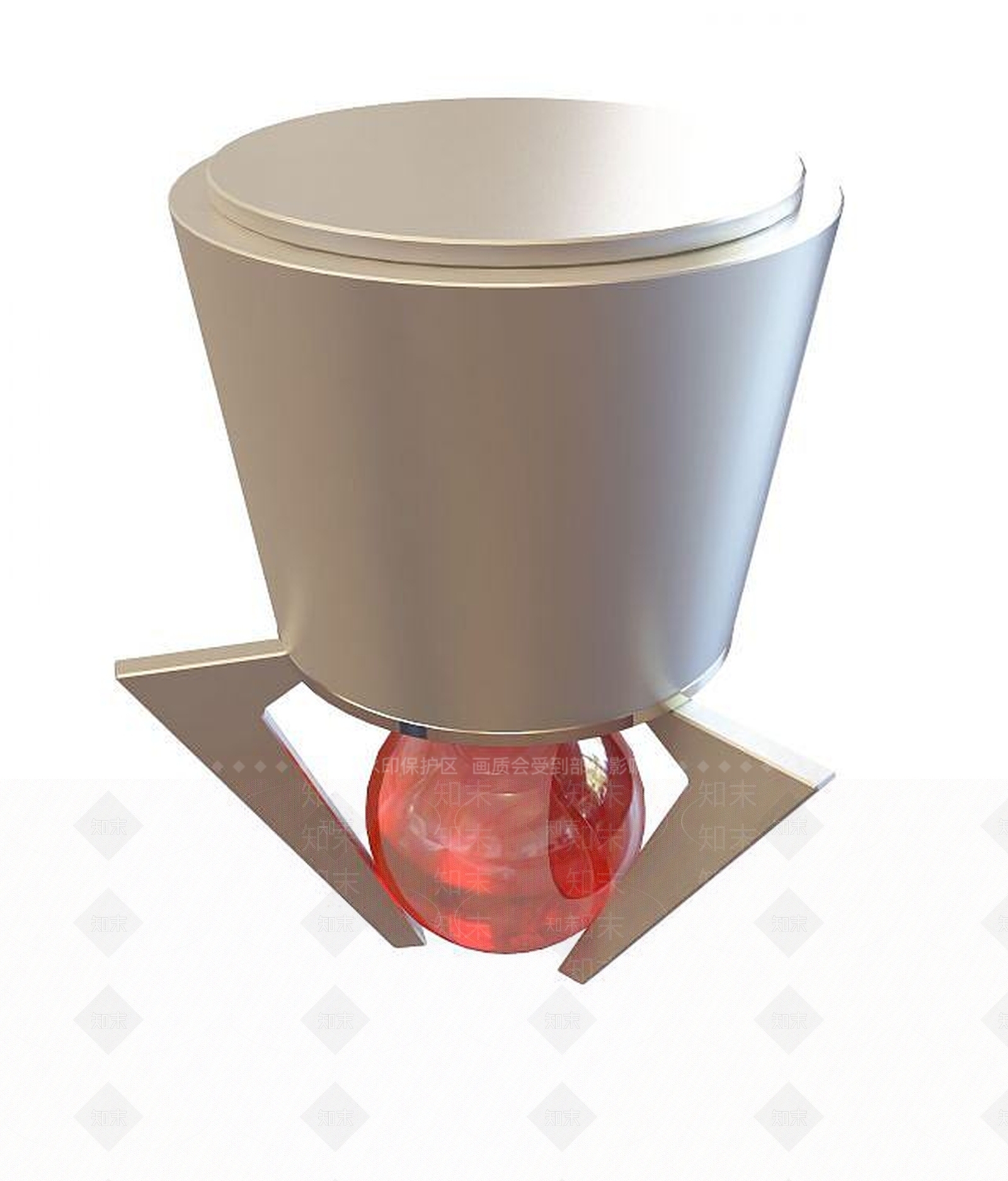 现代灯具组合3D模型下载【ID:1186342458】